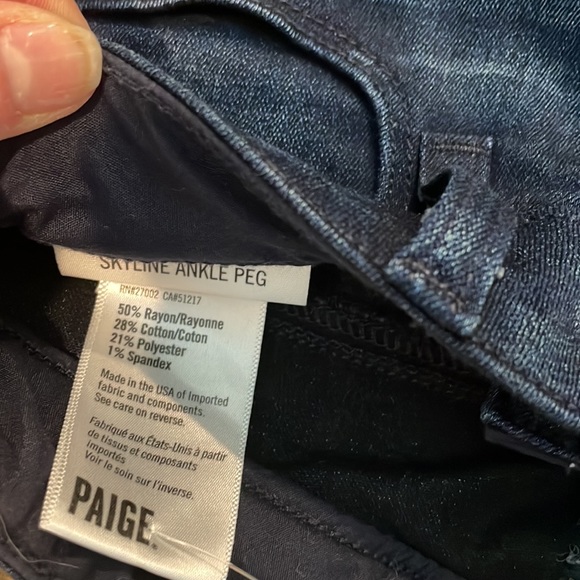 Paige skyline ankle peg size 24 - Picture 5 of 5